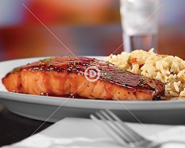 Hickory Glazed Salmon