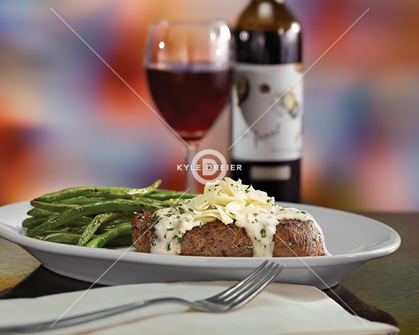 Sirloin with Red Wine