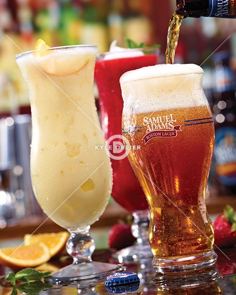 Sam Adams Beer with a Head