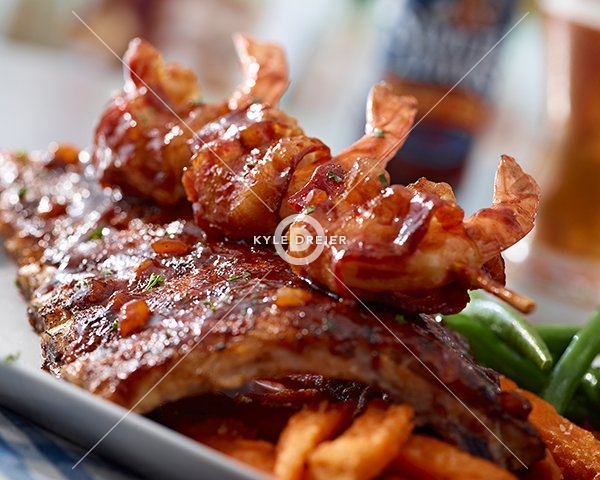 Ribs and Shrimp 