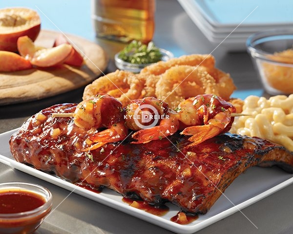Ribs and Shrimp