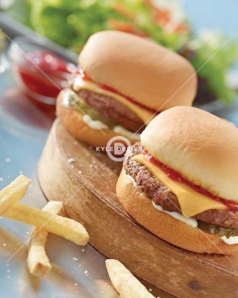 Two Mini Burgers
