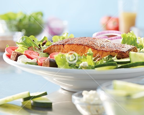 Salmon Filet Salad