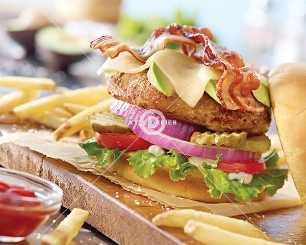 Avocado Turkey Burger 