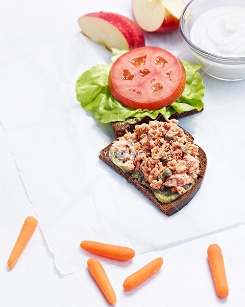 Salmon Salad Sandwich