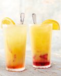 Strawberry and Peach Drinks
