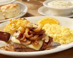 Smothered Steak & Eggs