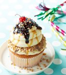 Toffee Sundae Cupcake
