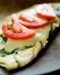 Ranch Spinach Omelette
