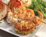 Crabcake and Shellfish Trio