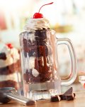 Chocolate Sundae in a Mug