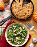 Cornbread and Green Beans