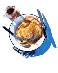 Pancakes Served