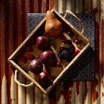 Pear and Berries Still Life