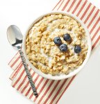 Oatmeal With Blueberries