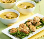 Soup and Scallops
