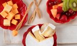 Graduation Party Cheese and Fruit
