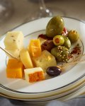 Holiday Party Olives and Cheeses