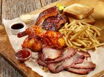 Brisket Chicken and Ribs Combo