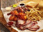 Pulled Pork Chicken and Brisket Combo