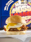 Breakfast Burger Egg Drip