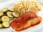Hickory Bourbon Salmon