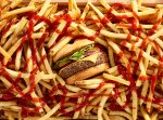 Burger and Fries