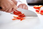 Chopping Peppers