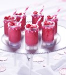Raspberry Champaign Push-up Pops
