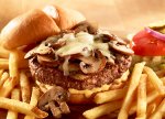 Mushroom Swiss Burger