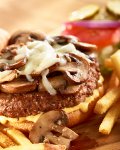 Mushroom Swiss Burger