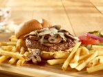 Mushroom Swiss Burger