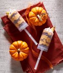 Pumpkin Push-Up Pops