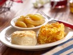 Biscuit and Hash Breakfast