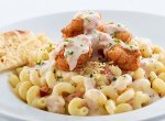 Crispy Chicken Mac and Cheese