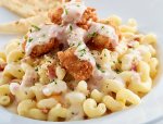 Crispy Chicken Mac and Cheese