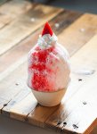 Strawberry Snowcone