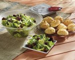 Salad and Bicuits