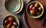 Olives in Ceramic Bowls