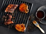 Hickory Bourbon Pork Chops