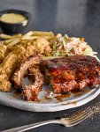 Ribs and Buttermilk Fried Chicken