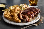 Ribs and Buttermilk Fried Chicken