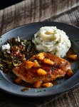 Peach Tea Glaze Chicken