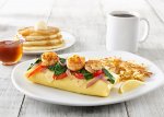 Fajita Shrimp Omelet