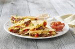 Fajita Breakfast Quesadilla