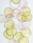 Cucumber and Onion