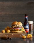 Mushroom Swiss Burger