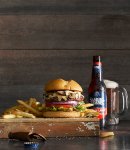 Mushroom Swiss Burger