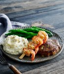 Sirloin Steak and Shrimp