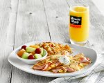Ham and Cheese Crepe